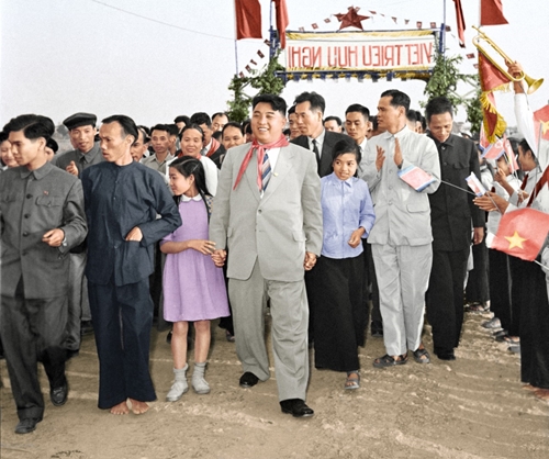 Documentary photos of DPRK leader Kim Il Sung’s visit to Vietnam
